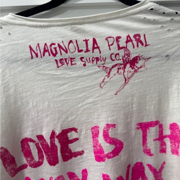 Magnolia Pearl Love is the Only Way Tee - Picture 5 of 10